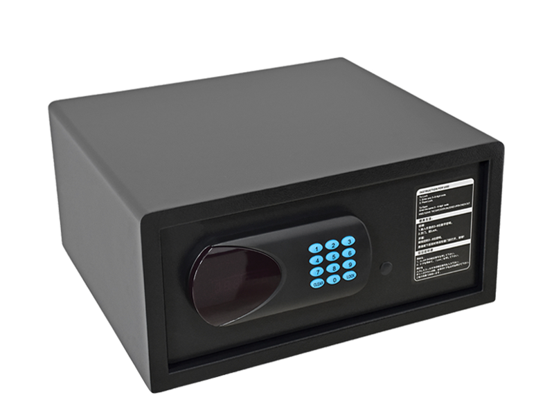 Hotel safe with digital lock | Suitable for hotels and homes, its compact design allows it to fit seamlessly into any space, a compact and hidden safe storage solution