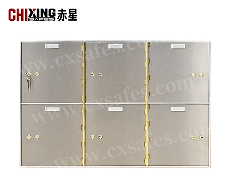 CX543-T6 safe deposit boxes and safe deposit lockers-External Hinge