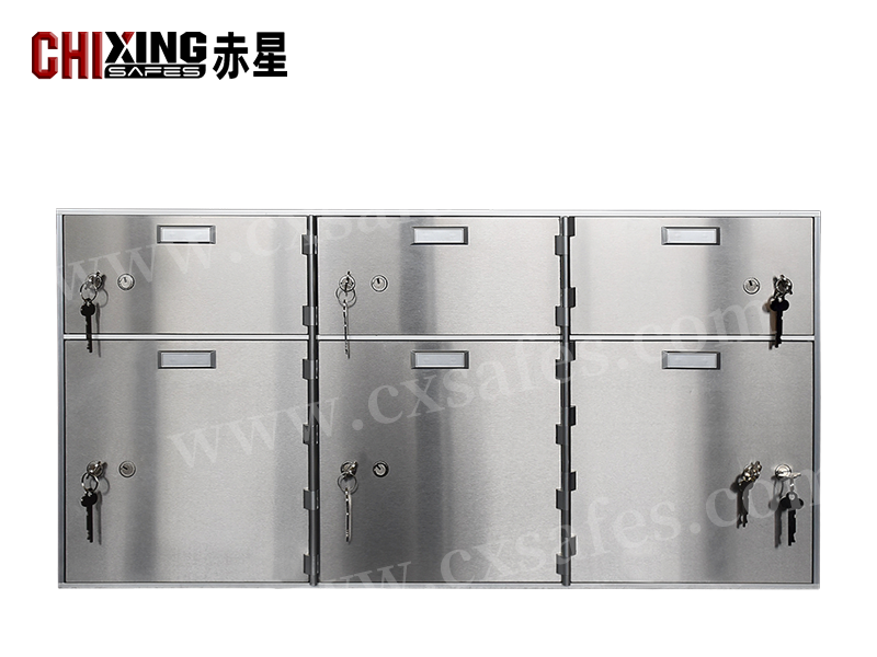 CX390-T6 safe deposit boxes and safe deposit lockers-External Hinge