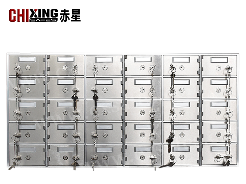 CX390-T30 safe deposit boxes and safe deposit lockers-External Hinge