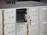 CX543-T24 safe deposit boxes and safe deposit lockers-External Hinge