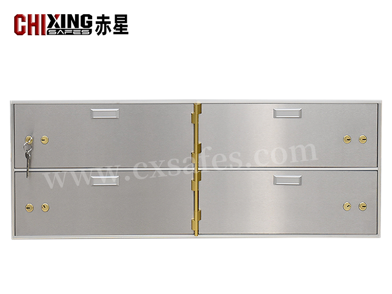 CX-D4 safe deposit boxes and safe deposit lockers-External Hinge