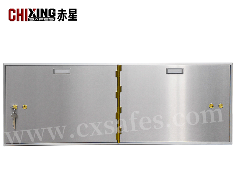 CX-D2 safe deposit boxes and safe deposit lockers-External Hinge