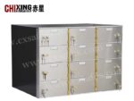 CX543-T12 safe deposit boxes and safe deposit lockers-External Hinge