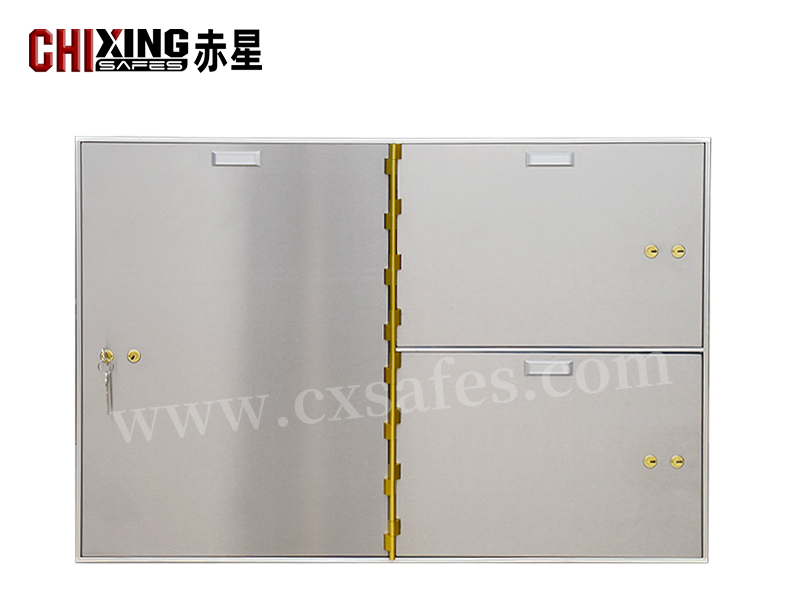 CX-D3 safe deposit boxes and safe deposit lockers-External Hinge