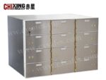 CX543-T12 safe deposit boxes and safe deposit lockers-External Hinge